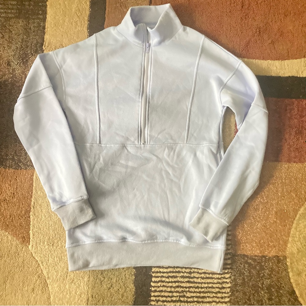 Women's Light blue pull over sweater